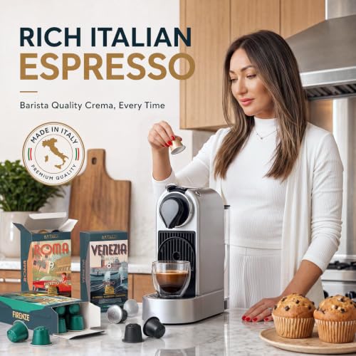 Espresso Pods Variety Pack for Nespresso Original Machines - 120ct Artuzzi