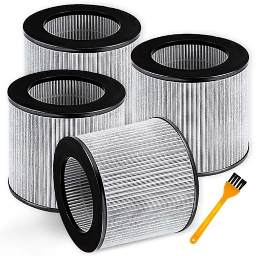 4 Pack Replacement Air Filters for Bissell MYair Personal Air Purifier 2780A | ADDFRESH