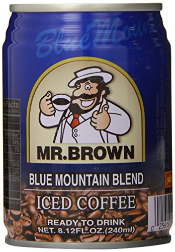 Instant Coffee Pack of 24 - Blue Mountain Flavored Mr. Brown Iced Coffee