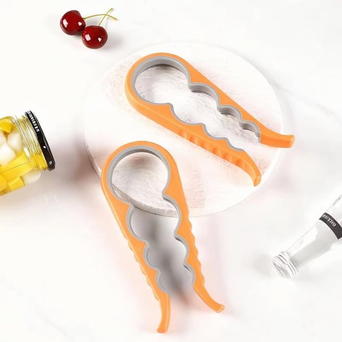 Easy Grip | Multi-Use Jar, Bottle & Can Opener for Seniors with Arthritis – Ideal for Weak Hands