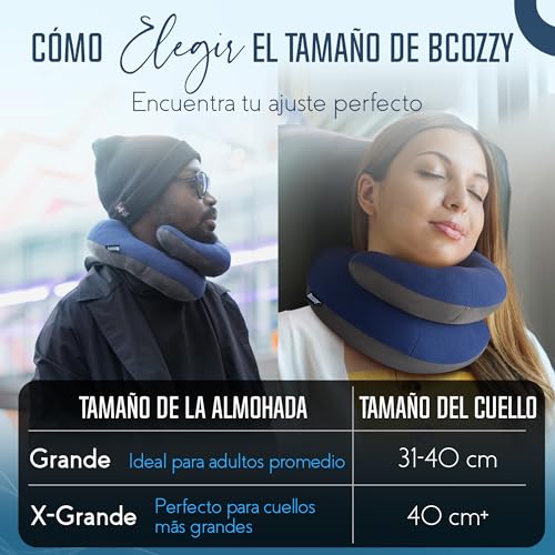 Travel Neck Pillow 2-Pack - Supportive Memory Foam for Airplanes & Car Travel