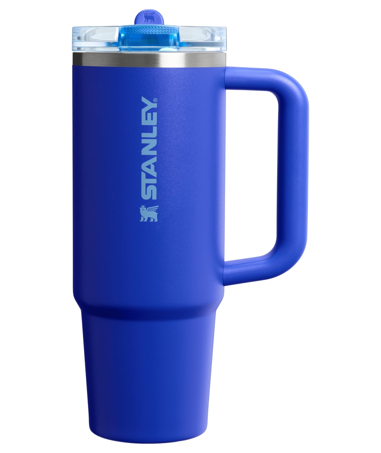 STANLEY Quencher ProTour Flip Straw Tumbler with Leakproof Lid 30 oz | Built-In Straw & Handle | Cupholder Compatible for Travel | Insulated Stainless Steel Cup | BPA-Free | Cobalt