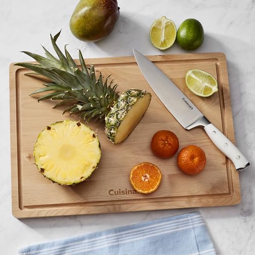Cuisinart 17-inch Maple Wood Reversible Cutting & Serving Board CWB-17M