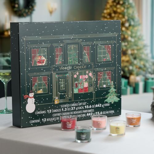 Holiday 2026 Yankee Candle Signature Mini Candle Advent Calendar - 12 Fragrances