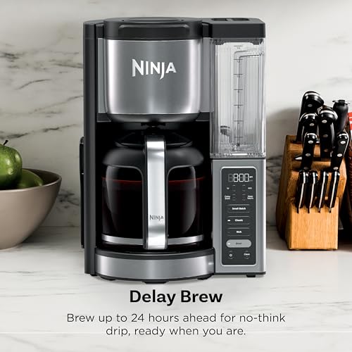 Ninja Fresh Brew Premium XL Coffee Maker - 14-Cup Glass Carafe, Stainless Steel
