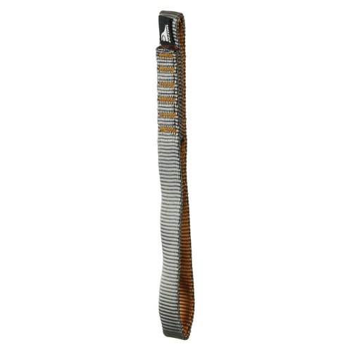 Fusion Climb ProGlide Quickdraw Runner - 5000 lbs Rated Stitched Loop Nylon Webbing 20cm x 1.7cm - Tan/Orange, 20cm