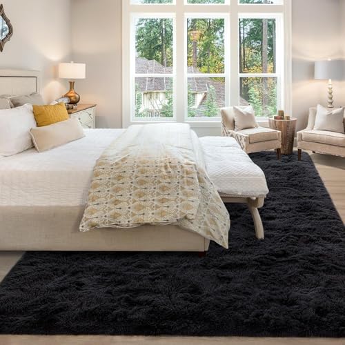 Merelax Soft Modern Indoor Large Shaggy Rug for Livingroom Bedroom