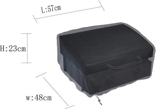 Blackstone Griddle Cover - Heavy Duty Waterproof Canvas for 22-Inch Tabletop Grill