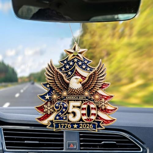 America 250 Christmas Ornaments, Decor, Ornaments