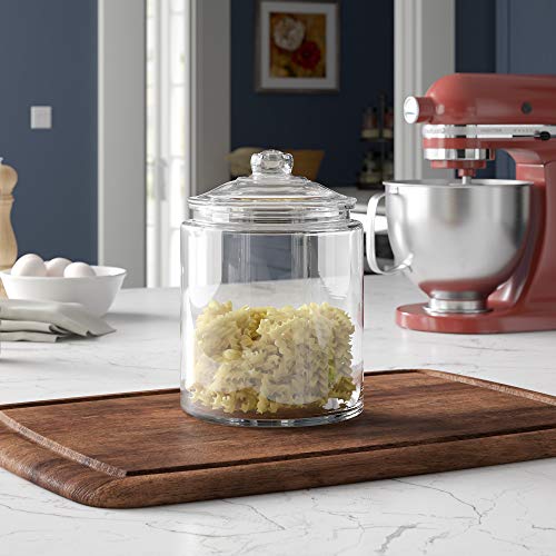 Glass Canister Set with Airtight Lids & Labels – Food Storage Containers for Kitchen & Pantry