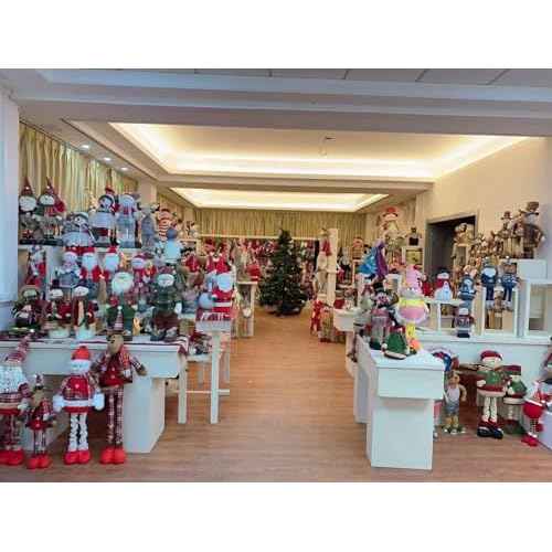 20" Santa Snowman Christmas Stockings Set of 2 Plush Xmas Personalized 20-Inch (Santa&Snowman)