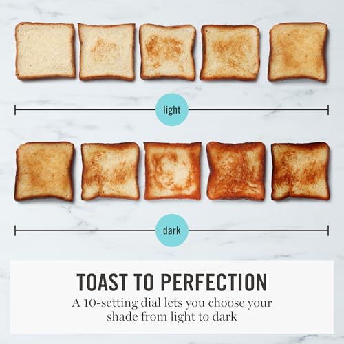 4-Slice Toaster with 10 Shade Settings and 3 Presets - Indigo Blue (Variation)