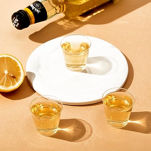 JOLLY PARTY 1 oz Plastic Shot Glasses 1000 Pack Disposable Tasting Cups
