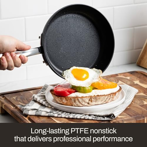 All-Clad HA1 Expert Nonstick Fry Pan Set 8 & 10 Inch, Induction Ready