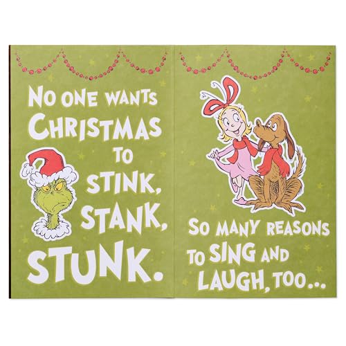 Grinch Christmas Card for Kids by American Greetings – The Grinchy Funk