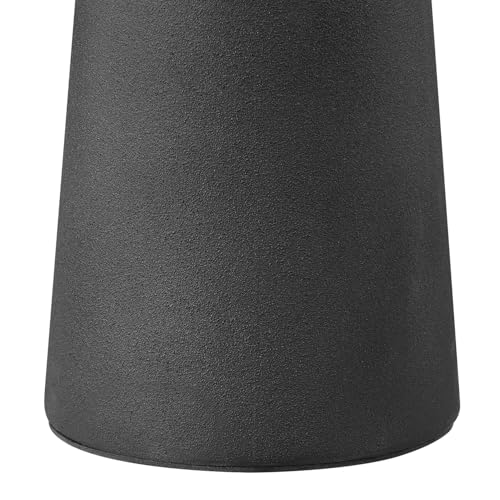 Globe Electric Novogratz 18" Black Ceramic Table Lamp with Fabric Shade