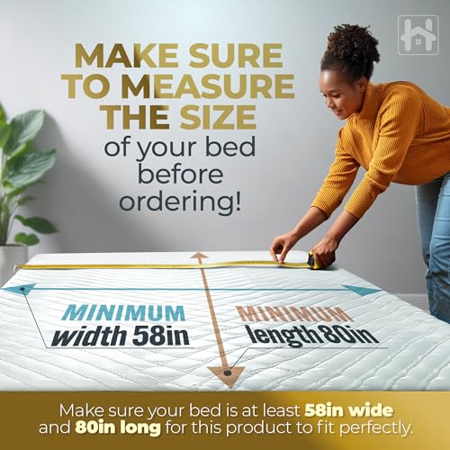 Heavy Duty Queen Size Bunkie Board 58x80 Low Profile Mattress Support - Anti-Sag Bed Foundation