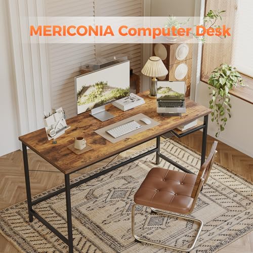 Mericonia Brown 48x24 Inch Computer Desk - 0.6