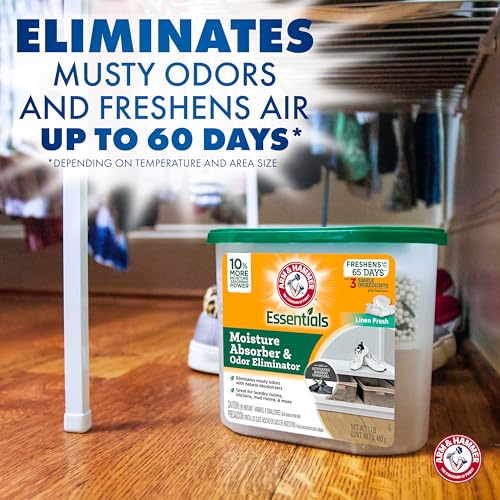 Arm & Hammer Essentials Disposable Moisture Absorber and Odor