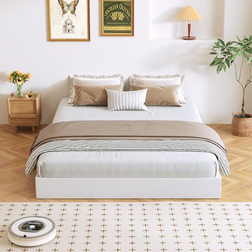 Arhomefurni 7 Inch Queen Metal Box Spring Foundation - Noise-Free, Easy Assembly