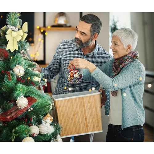 WhatSign Farmhouse Chicken & Rooster Christmas Tree Ornament Decorations