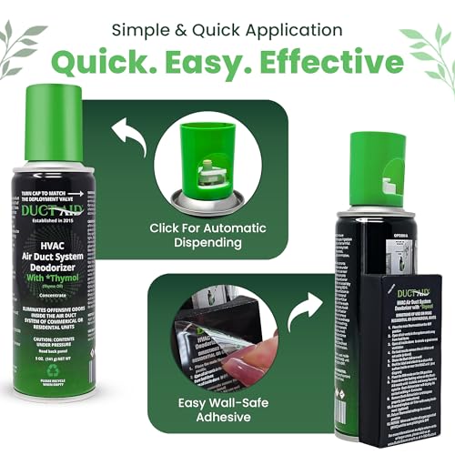 Natural Thyme Air Freshener for HVAC, Cars & Home - Concentrated 1 Pack