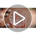 Vintage Style 6-Piece Crystal Punch Bowl Set with Ladle & Cups - LemonRoad