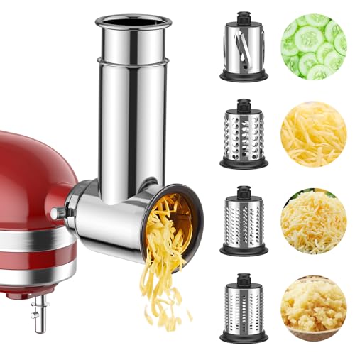 KitchenAid Meat Grinder & Stainless Steel Slicer Shredder Attachment Set