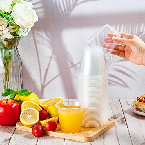 600 Pack 9 oz Disposable Clear Plastic Cups - Cocktail & Party Cups
