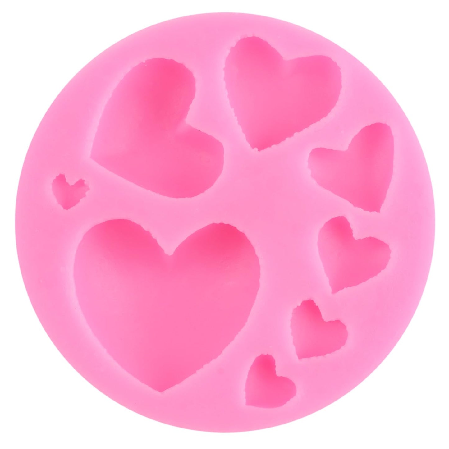 LKDQUTHM Bear Silicone Fondant Mold Bear Chocolate Candy Molds for Cupcake Topper Cake Decoration Gum Paste Polymer Clay Set Of 5