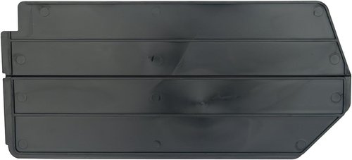 Akro-Mils Plastic Length Dividers - Custom Storage Inserts for AkroBins | 6-Pack, Black
