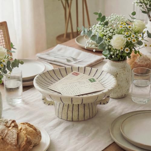 DOWAN Hand-Painted Ceramic Decorative Bowls - Modern Art & Centerpieces