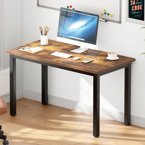 DlandHome 39 Inch Retro Small Computer Desk for Home Office