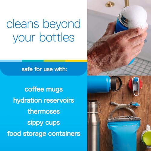 BOTTLE BRIGHT Water Bottle Cleaning Tablets 78 Count - Removes Stains & Odors