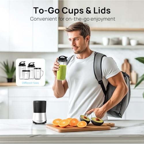 16-Piece Blender & Grinder Set for Kitchen & Personal Use - Consciot