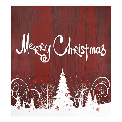 Merry Christmas Dishwasher Magnet Cover, Magnetic Stickers Panel