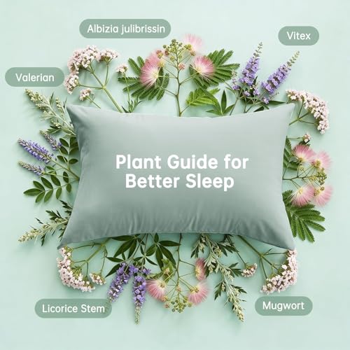 MUXHOMO Queen Floral Comforter Set 7-Piece Bedding in Sage Green Leaves, Queen (88"x 88")
