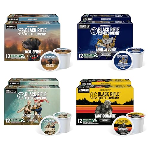 Black Rifle Coffee Variety Pack K-Cup Pods 96 Count Flavored Coffee