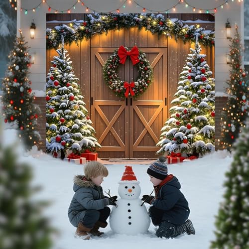 Christmas Garage Door Cover, Banner, Holiday Decoration Banner