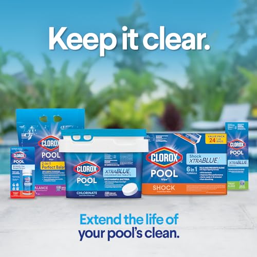 Clorox Pool&Spa XTRABLUE 3” Chlorinating Tablets, Individually