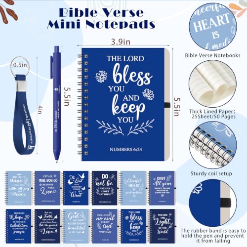Skylety 48 Set Christian Scripture Gifts Blue Gradient Coffee Cups & Accessories