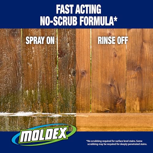 Moldex Outdoor Surface Cleaner with Bleach 64 oz Hose End Spray 2 Pack