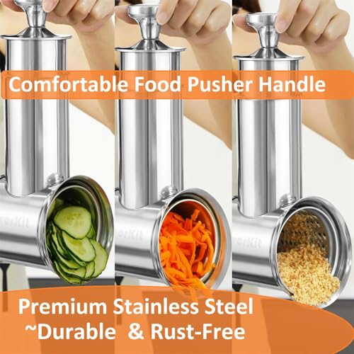 FavorKit Large Stainless Steel Slicer Shredder Attachment for