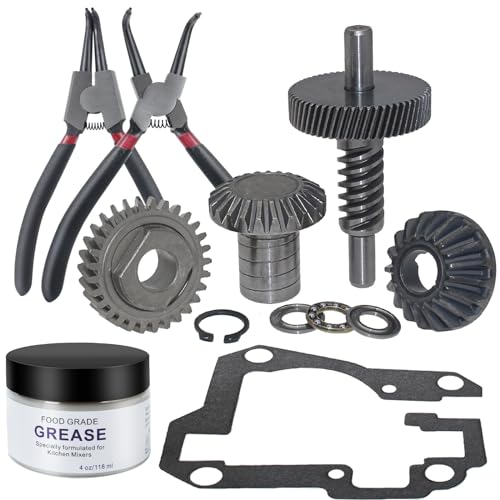 Worm Gear Kit for KitchenAid & Whirlpool 5QT 6QT Mixers - Replacement Parts