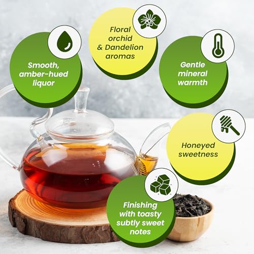 Organic Oolong Tea Loose Leaf 1 lb - Premium Chinese Whole Leaf Matcha