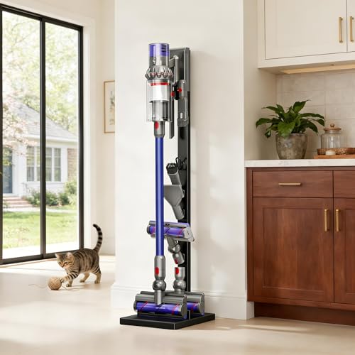 Pickpiff Vacuum Stand for Dyson V15 V12 V11 V10 V8 V7 G5 - Space Saving Storage Organizer