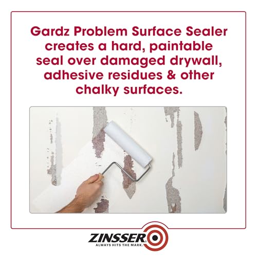 Zinsser Gardz Water-Based Problem Surface Sealer - Clear 1 Gallon