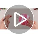 Hungdao 18 Pcs Pink Satin Christmas Ornaments 3.15" Holiday Decor Set