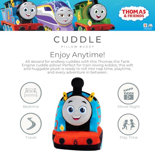 Thomas & Friends Plush Cuddle Pillow Buddy - Official Licensed Toy, Standard Variant