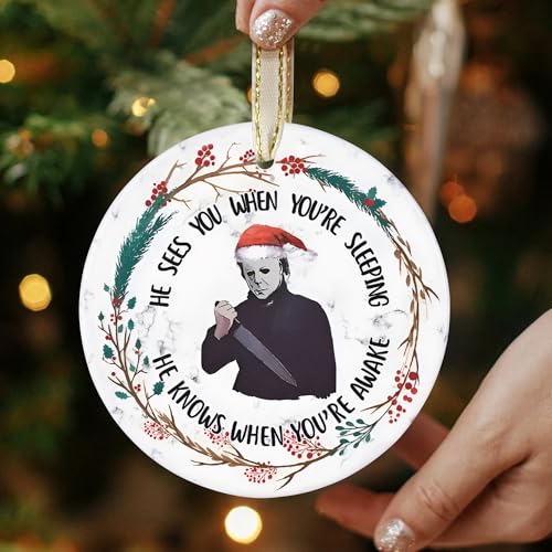 Touber Christmas Ornaments - Tree Decorations - Scary Man